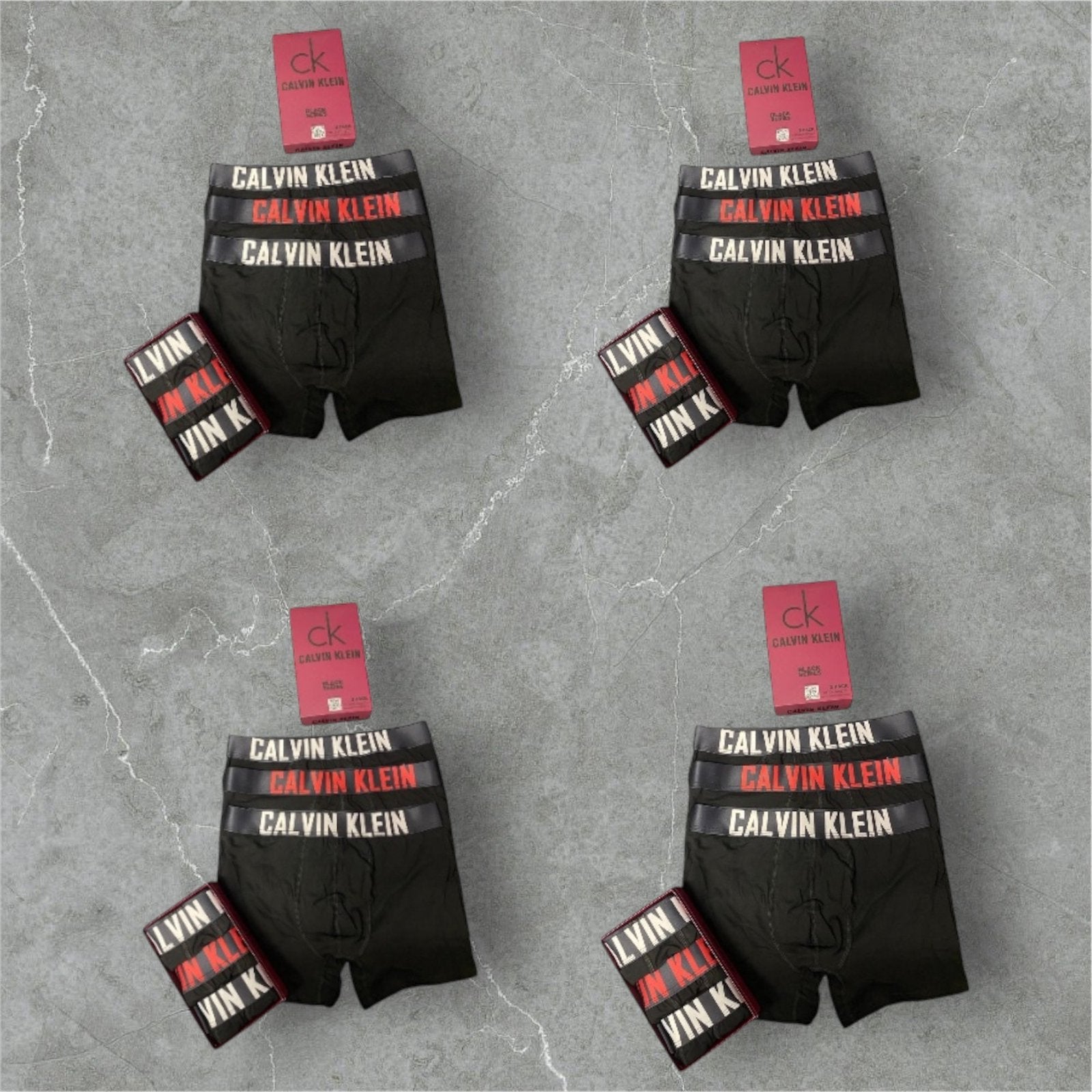 Calvin Klein Big Logo Pack 12 Code - 1007 +ΔΩΡΟ T-SHIRT