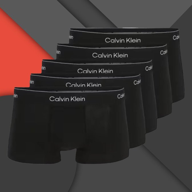 Calvin Klein Underwear Pack 5 Only Black