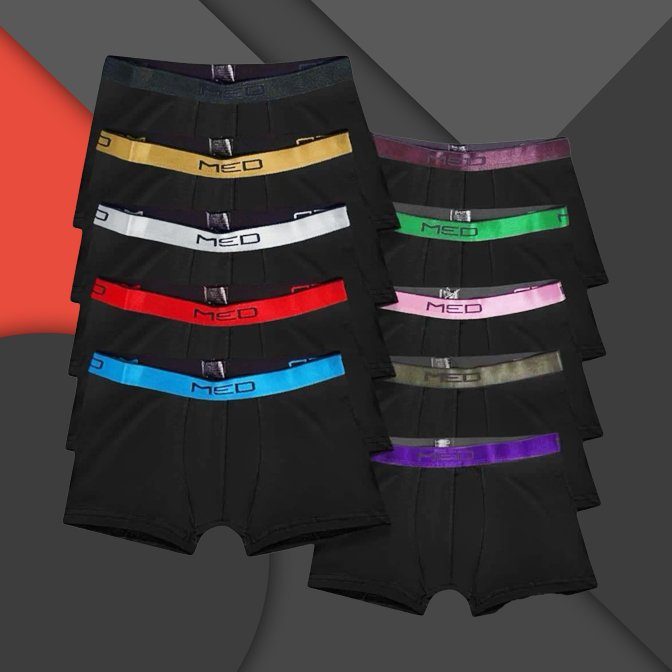 MED LOGAN BOXERS - ΣΕΤ 10