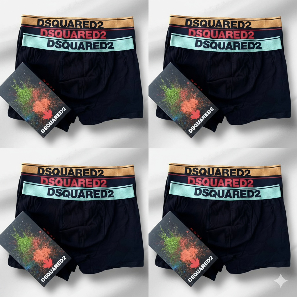 Dsquared2 Underwear Pack 12 Code - 1019